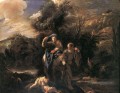 Vol vers l’Egypte Figures baroques Domenico Fetti